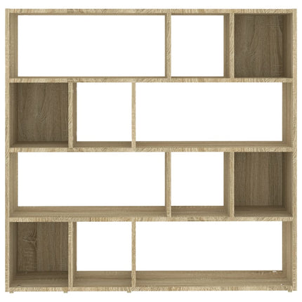 Bokhylla/rumsavdelare sonoma-ek 105x24x102 cm