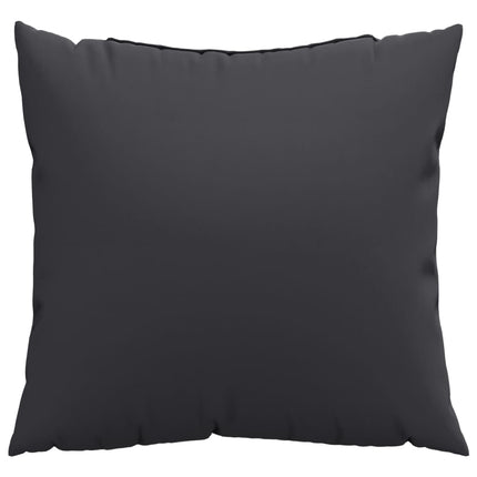 Soffkuddar 4 st svart 40x40 cm tyg