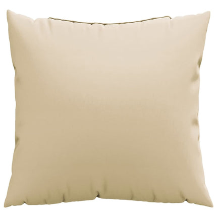 Soffkuddar 4 st beige 50x50 cm tyg