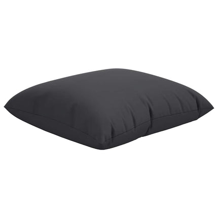 Soffkuddar 4 st svart 50x50 cm tyg