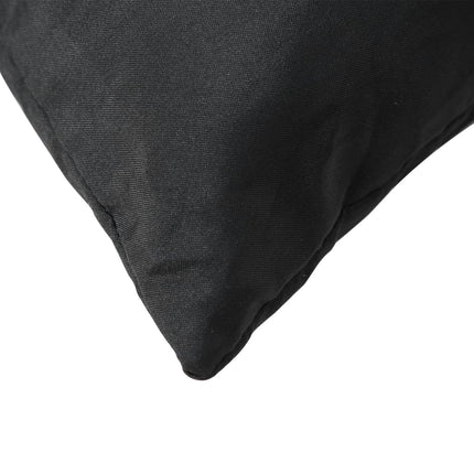 Soffkuddar 4 st svart 60x60 cm tyg