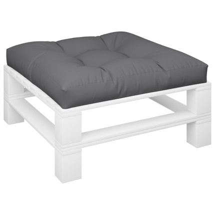 Palldyna antracit 70x70x12 cm tyg