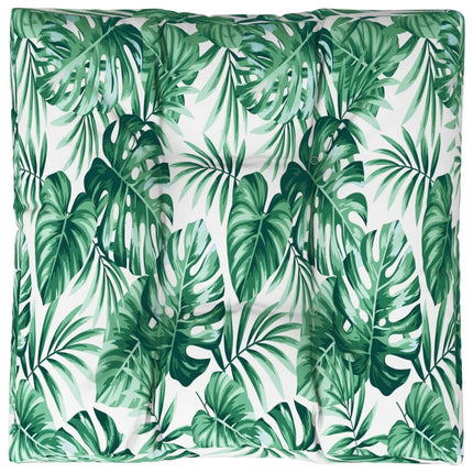 Palldyna bladmönster 80x80x12 cm tyg