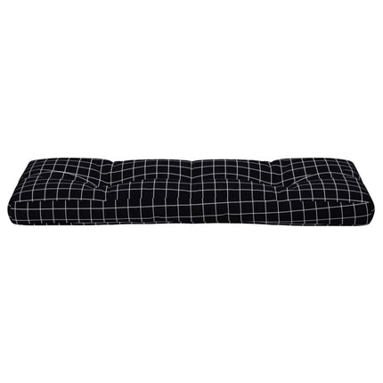 Palldyna svartrutig 120x40x12 cm tyg