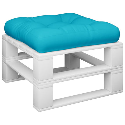 Dyna för pallsoffa turkos 60x61,5x10 cm Oxford-tyg