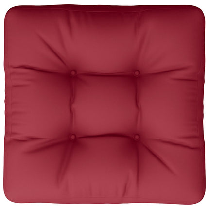 Palldyna vinröd 58x58x10 cm tyg