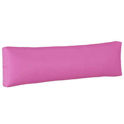 Dynor till pallsoffa 2 st rosa Oxford-tyg