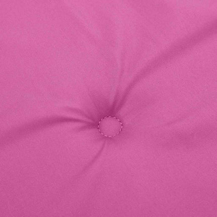 Stolskudde Enfärgad Rosa 120 x 50 x 3 cm Oxford Tyg