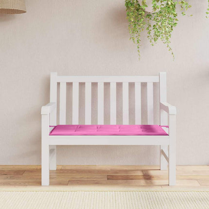 Stolskudde Enfärgad Rosa 120 x 50 x 3 cm Oxford Tyg