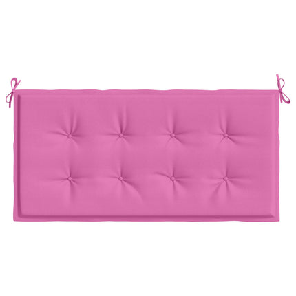 Stolskudde Enfärgad Rosa 120 x 50 x 3 cm Oxford Tyg