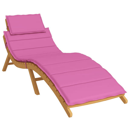 Solsängsdyna rosa oxfordtyg
