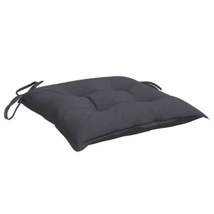 Stolsdynor 4 st antracit 40x40x7 cm oxfordtyg