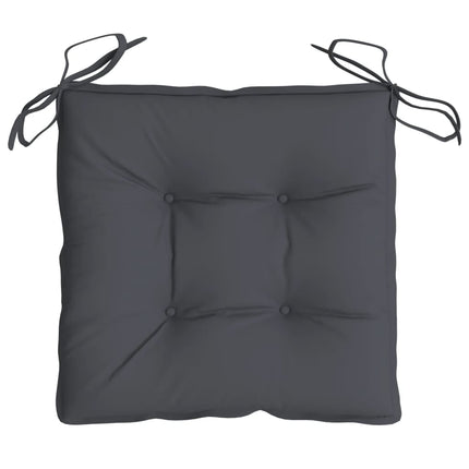 Stolsdynor 4 st antracit 40x40x7 cm oxfordtyg