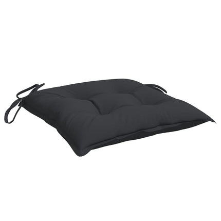 Stolsdynor 2 st svart 40x40x7 cm oxfordtyg