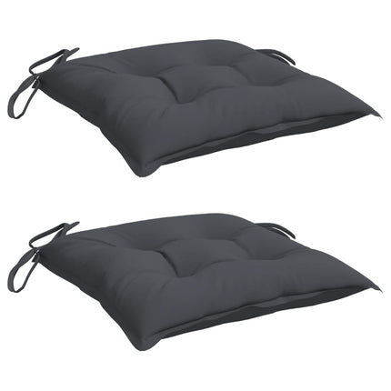 Stolsdynor 2 st antracit 50x50x7 cm oxfordtyg