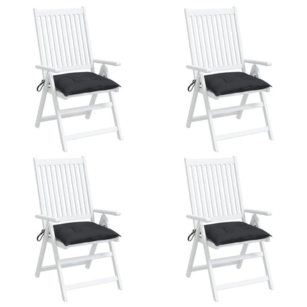 Palldynor 4 st svart 50x50x7 cm oxfordtyg