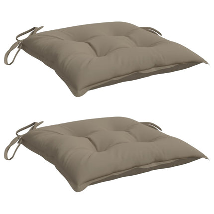 Palldynor 2 st taupe 50x50x7 cm oxfordtyg
