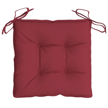 Palldynor 4 st vinröd 50x50x7 cm oxfordtyg