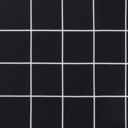 Stolsdynor 4 st svartrutig 50x50x7 cm oxfordtyg