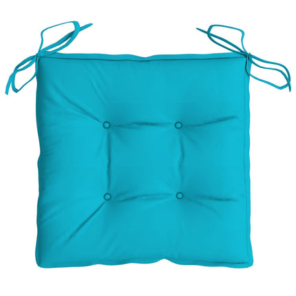 Stolsdynor 2 st turkos 50x50x7 cm oxfordtyg