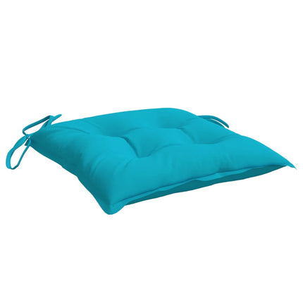 Stolsdynor 6 st turkos 50x50x7 cm oxfordtyg