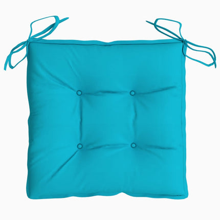 Stolsdynor 6 st turkos 50x50x7 cm oxfordtyg