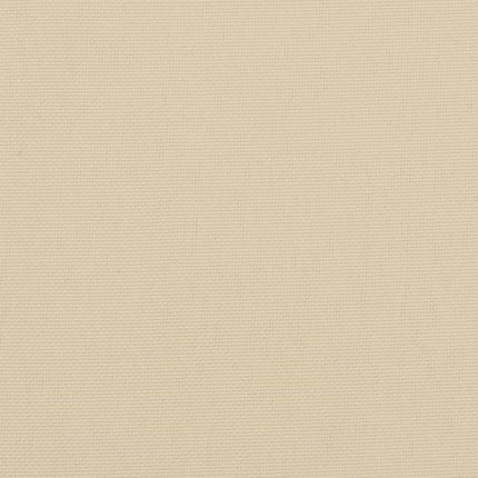 Bänkdyna för trädgården beige 120x50x7 cm oxfordtyg