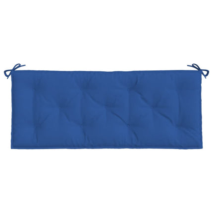 Bänkdyna för trädgården blå 120x50x7 cm oxfordtyg