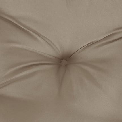 Bänkdyna för trädgården taupe 180x50x7 cm oxfordtyg