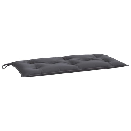 Bänkdynor för trädgården 2st antracit 100x50x7cm oxfordtyg