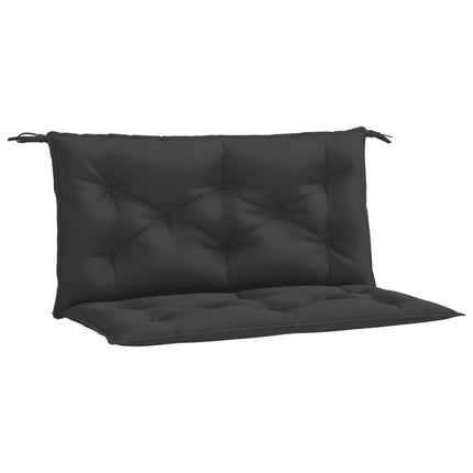 Bänkdynor för trädgården 2st svart 100x50x7cm oxfordtyg