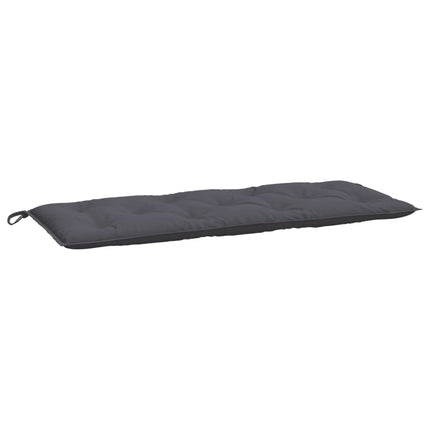 Bänkdynor för trädgården 2st antracit 120x50x7cm oxfordtyg