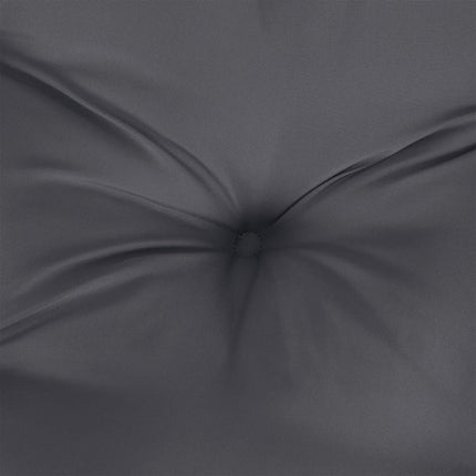 Bänkdynor för trädgården 2st antracit 120x50x7cm oxfordtyg