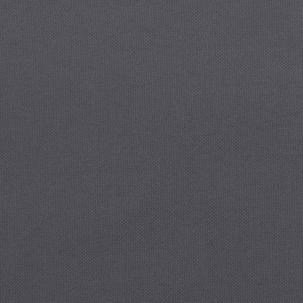 Bänkdynor för trädgården 2st antracit 150x50x7cm oxfordtyg