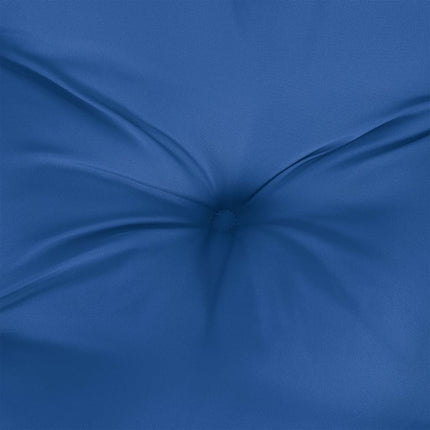 Bänkdynor för trädgården 2st blå 150x50x7cm oxfordtyg