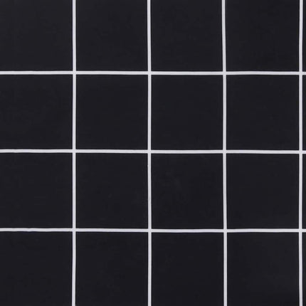 Bänkdynor 2st svartrutig 150x50x7 cm tyg