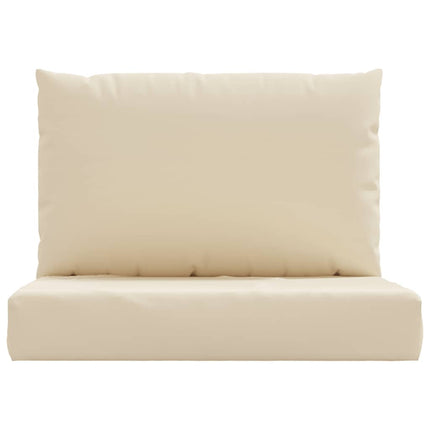 Palldynor 2 st beige oxfordtyg