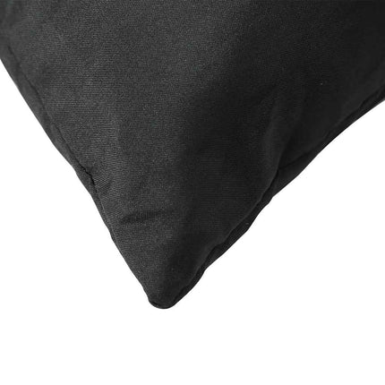 Palldynor 2 st svart oxfordtyg