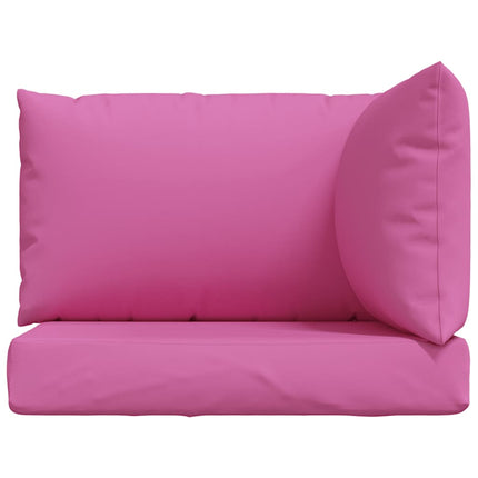 Dynor till pallsoffa 3 st rosa Oxford-tyg