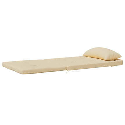 Solstolsdynor 2 st beige oxfordtyg
