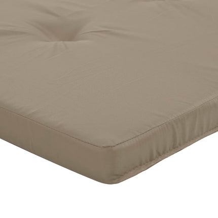 Solstolsdynor 2 st taupe oxfordtyg