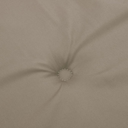 Solstolsdynor 2 st taupe oxfordtyg