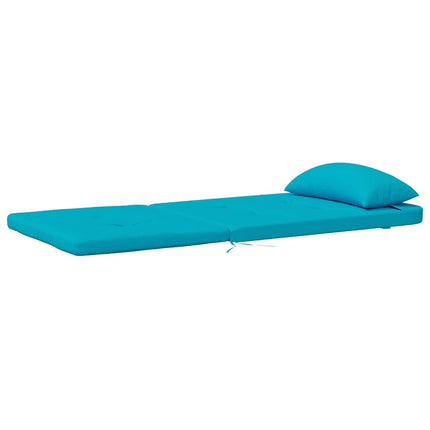 Stolkuddar Enfärgad 2 pcs Turkos 58 x 77 x 4,5 cm Oxford Tyg