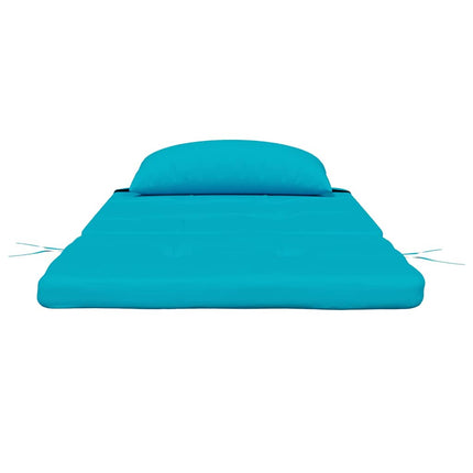 Stolkuddar Enfärgad 2 pcs Turkos 58 x 77 x 4,5 cm Oxford Tyg