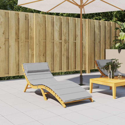 Dyna till solsäng grå 180x60x4 cm oxfordtyg