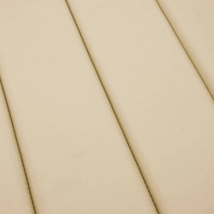 Dyna till solsäng beige 180x60x4 cm oxfordtyg