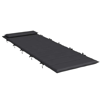 Dyna till solsäng svart 180x60x4 cm oxfordtyg