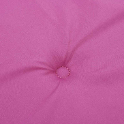Stolsdynor för stolar med hög rygg 4 st rosa oxfordtyg