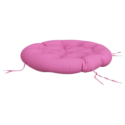 Rund dyna rosa Ø 100 x11 cm oxfordtyg
