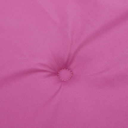 Stolsdynor för däckstolar 2 st rosa oxfordtyg